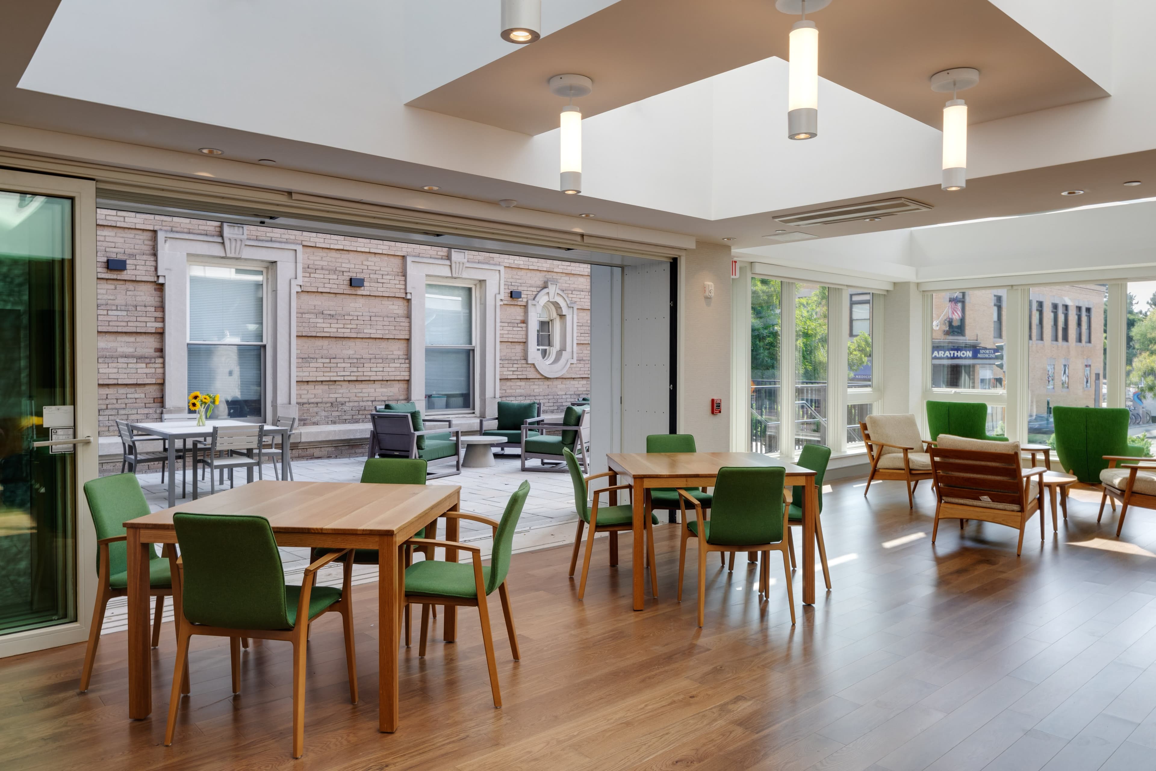 Evans Park at Newton Corner in Newton, MA